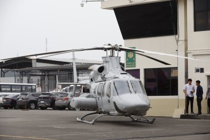 Se realiza la capilla ardiente de los accidentados en helicópteros.