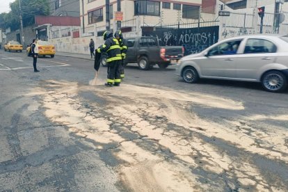 El hecho se registró en la avenida Mariscal Sucre, sector El Condado.