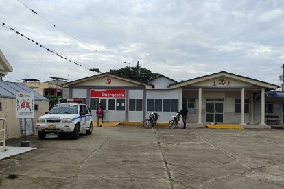 Al hospital de Arenillas fue llevado uno de los heridos a quien encontraron caminando.