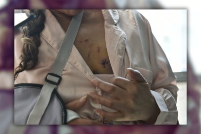 La mujer, tras el crimen, contó que había ido al coliseo para apoyar a don Villa.