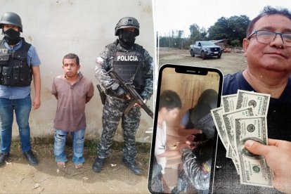 Marco Elías León Maruri se había jubilado hace 8 años.Marco Franco Ortega sería uno de los implicados en el secuestro.