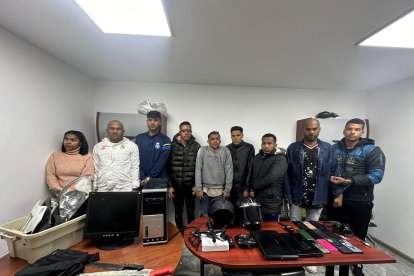 Cuatro de ellos registran antecedentes penales por robo.