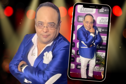 Venezolano Luis Adolfo Lecuna, doble de Gilberto Santa Rosa