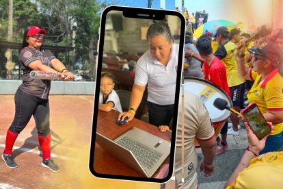 Yolanda Mero en todas las facetas, madre, hincha de Barcelona, profesional y jugadora.