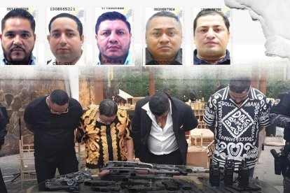 Los detenidos fueron puestos órdenes de las autoridades judiciales.