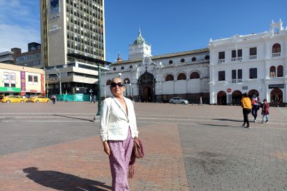 Clemencia se separó de su marido y decidió acabar de estudiar.