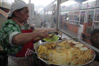 El exótico plato nació del ingenio de su madre, hace más de 40 años.
