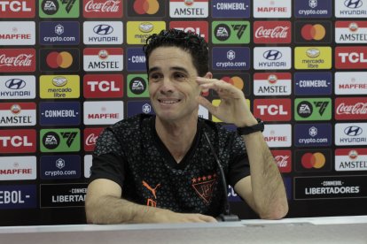 El entrenador español Josep Alcácer defendió el juego presentado por su equipo en lo que va de 2024.