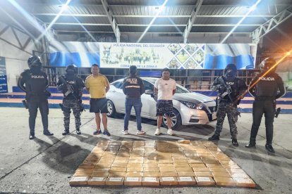 Usaban la modalidad de gancho ciego para irrumpir en los contenedores de carga.