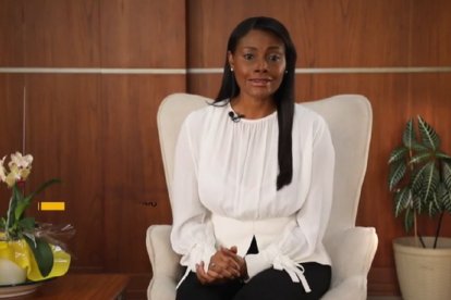 La Fiscal General del Estado, Diana Salazar.