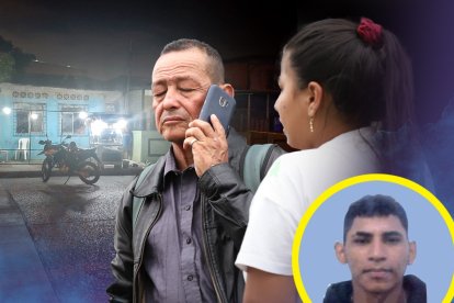 Familiares de Leonardo Mero Mendoza llegaron a la morgue para retirar sus restos.