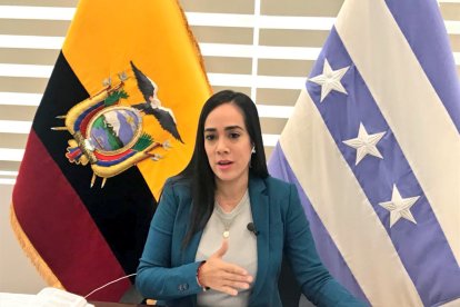 Viviana Bonilla fue la ex Primer Vicepresidente de la Asamblea Nacional del Ecuador