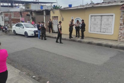 El ataque se registró en el interior de una vivienda, frente al parque Los Pinos, de Milagro.