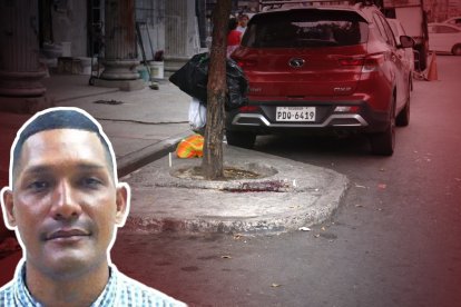 En este lugar fue baleado Gary Domínguez Rodríguez.