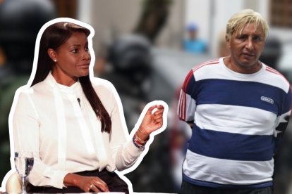 La fiscal general del Estado, Diana Salazar, denunció a Fabricio Colón Pico Suárez por el delito de intimidación.