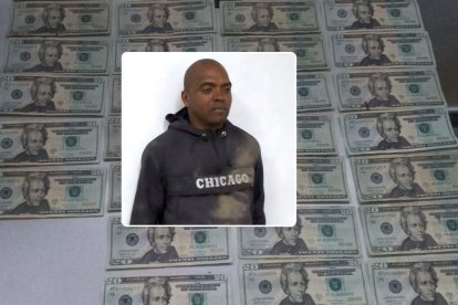 El dinero que entregó la víctima quedó como parte de la evidencia del caso.