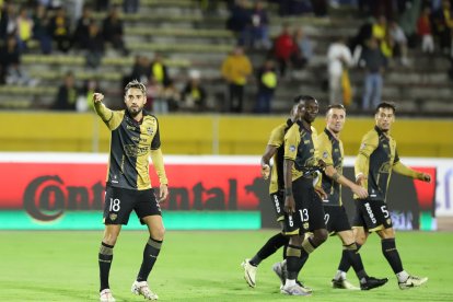 Francisco Fydriszewski marcó el gol del triunfo de los amarillos.