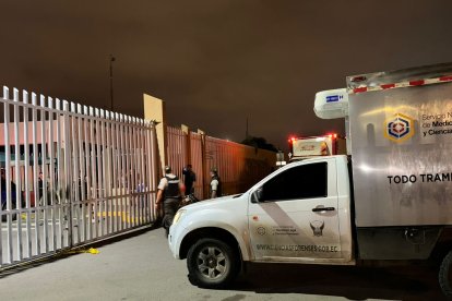 Persona de Policía llegó al lugar para levantar el cadáver