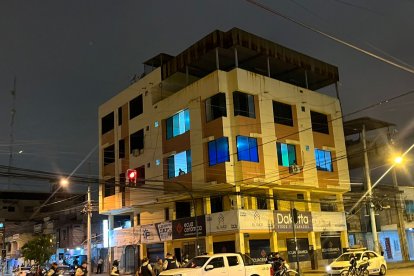 La segunda planta del edificio se convirtió en escenario de matanza.