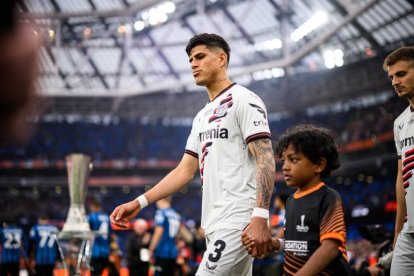 Piero Hincapié fue titular y jugó todo el partido.