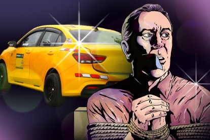 El taxista estuvo secuetrado en una casa de Durán.
