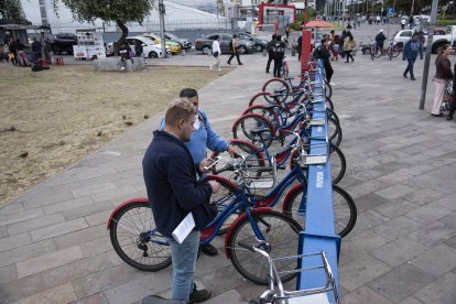 Al momento, el servicio de bicicletas públicas tiene seis estaciones. La más popular es la de Iñaquito, que tiene la mayoría de usuarios.