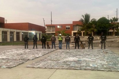 Las sustancias fueron encontradas en un contener con cajas de banano, con destino a Rusia.