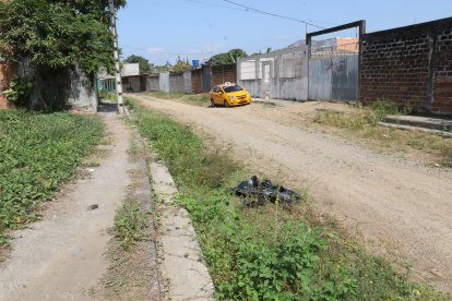 En este sector de Durán ocurrió el crimen.