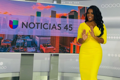 La esmeraldeña triunfa en la televisión internacional.