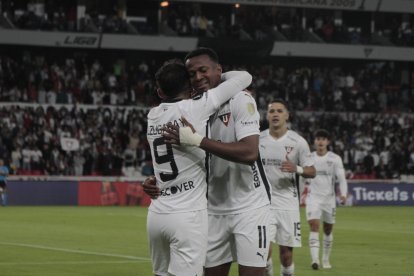 Liga de Quito jugó un partido de Copa Sudamericana.