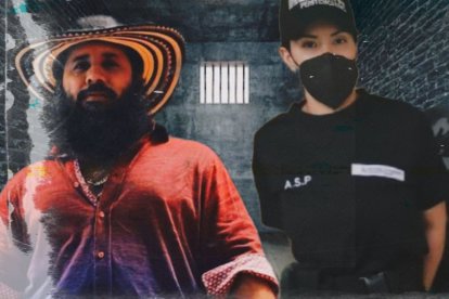 La mujer, en 2021, estuvo en la Cárcel Regional de Guayaquil. Se encontraba con un uniforme de guía penitenciaria.