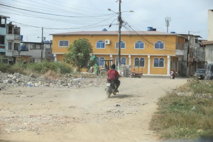 En este sitio de Durán ocurrió el crimen de un adolescente.