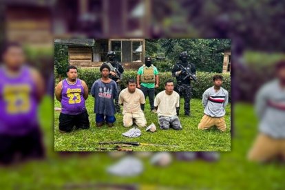 En la hostería de Mindo, donde mantenían secuestrada a una familia, fueron detenidos cinco sospechosos.