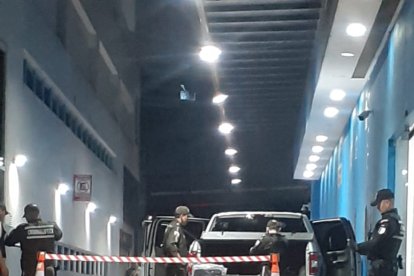 Las víctimas llegaron hasta una clinica para recibir atención médica.