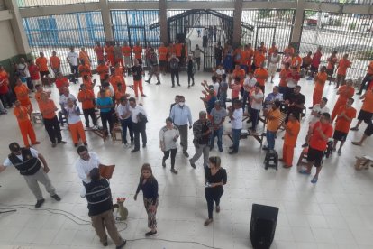 Los miembros de la comisión recorrieron diferentes cárceles del país. Sin embargo, han precisado que no todos fueron a todas.