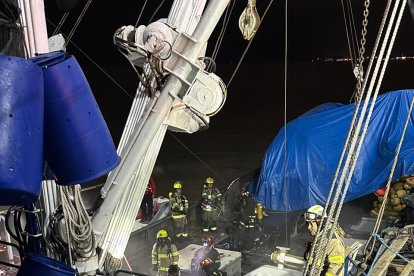 Personal del Cuerpo de Bomberos de Guayaquil atendió la emergencia