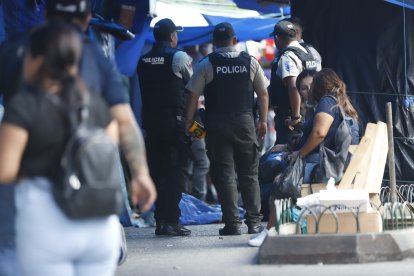 Se registró una balacera en el mercado de las Cuatro Manzanas.