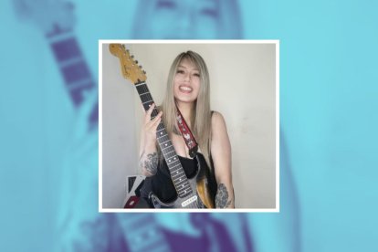 El rock y el rap son los géneros favoritos de la comunicadora.