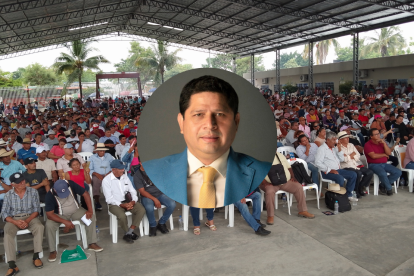 Agricultores se reunieron con el ministro Danilo Palacios.