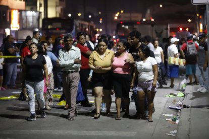 El suceso generó conmoción en la zona, por la muerte de la joven estudiante de colegio.