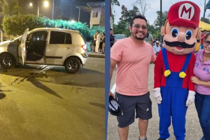 De profesión, Vásconez es arquitecto y Solís, médico