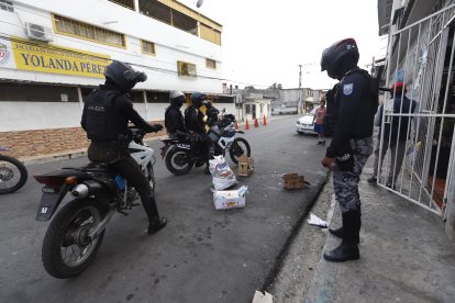 En la 40 y la I, en Guayaquil, hubo una balacera mortal.