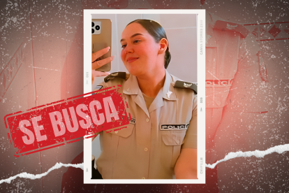 Buscan a la agente policial Allison Regina Riofrío Rivadeneira, de 21 años.