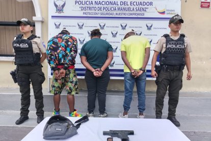 Los sospechosos serían de una estructura delictiva