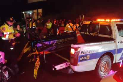 Accidente de tránsito se registró en Loja.