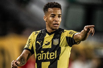 Byron Castillo jugó en Peñarol desde el inicio de la temporada 2024