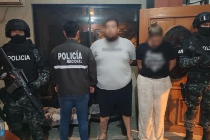 Dos personas fueron detenidas junto al cargamento.