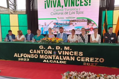 El cantón Vinces celebra aniversario de cantonización.