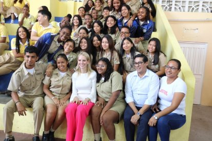 Lavinia Valbonesi estuvo en Esmeraldas.