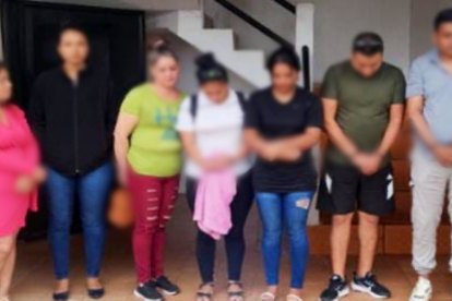 Siete personas sospechosas fueron detenidas para investigaciones, en el cantón Puerto Quito, de la provincia de Pichincha.